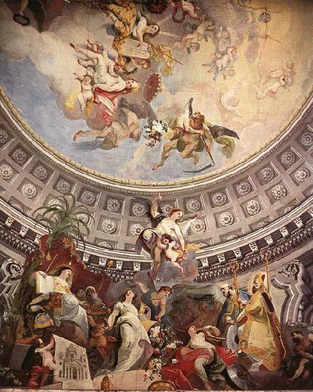 MAULBERTSCH, Franz Anton Ceiling decoration oil painting picture